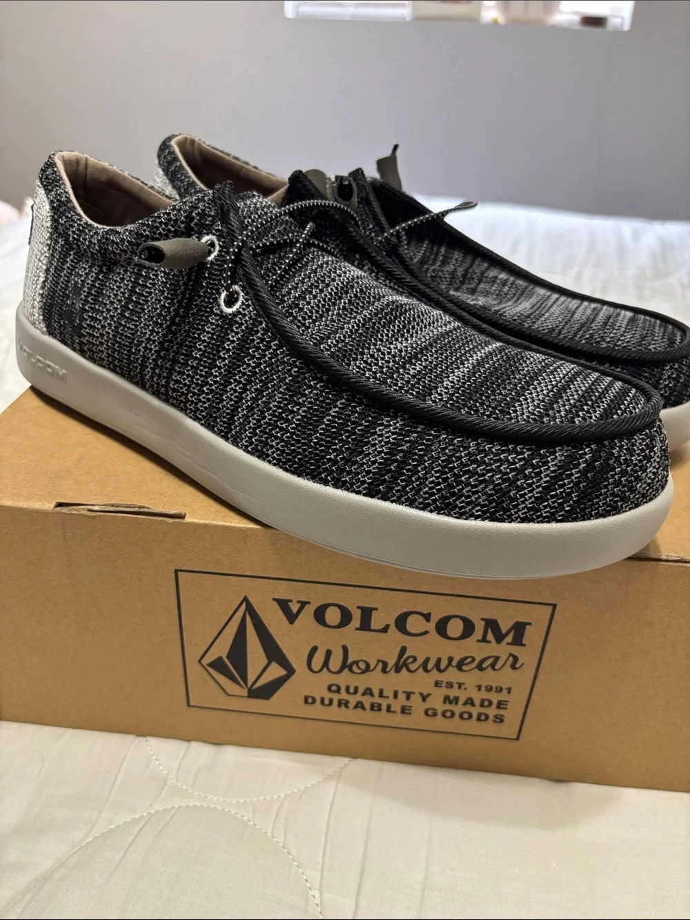 Volcom slip loafers
