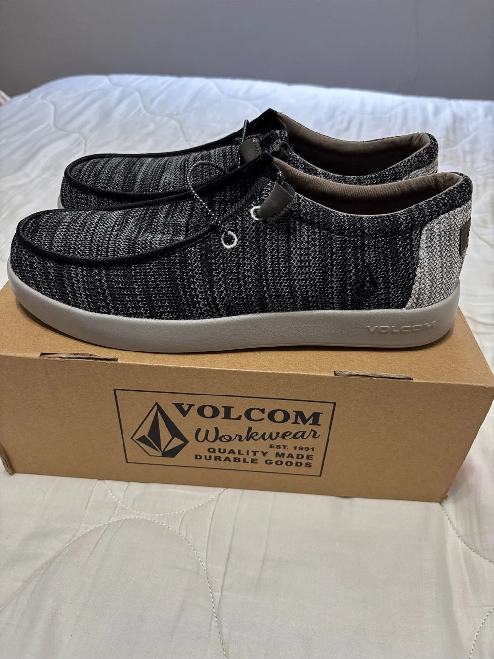 Volcom slip loafers