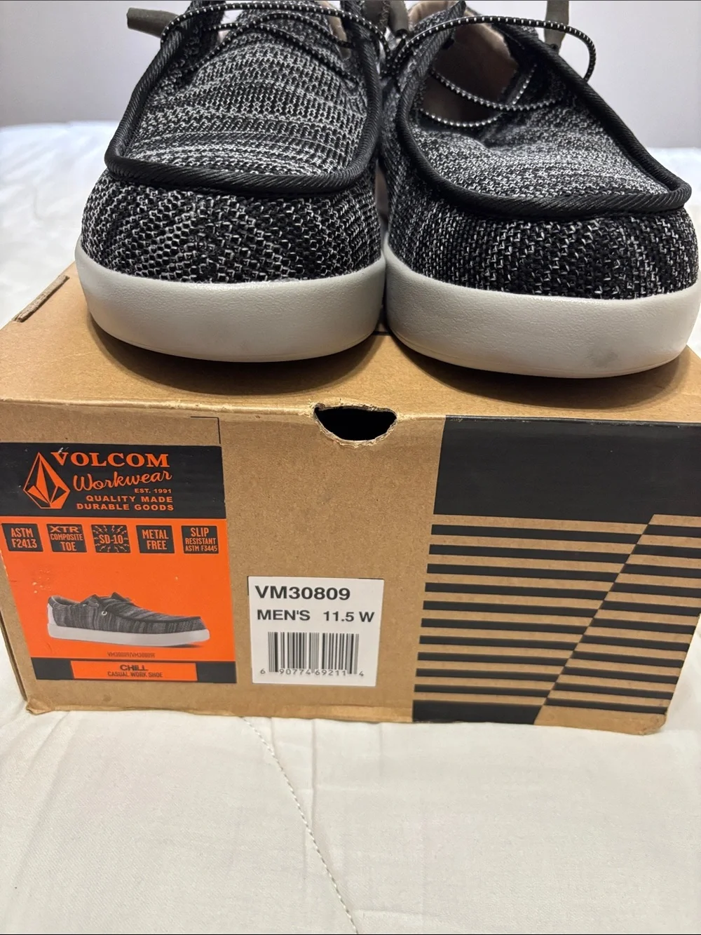 Volcom slip loafers