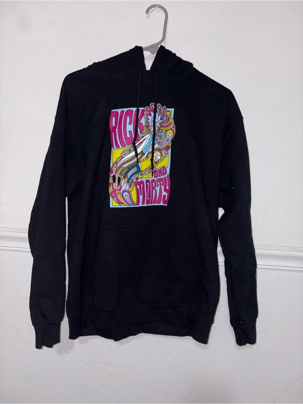 Rick And Morty Shop black crewneck