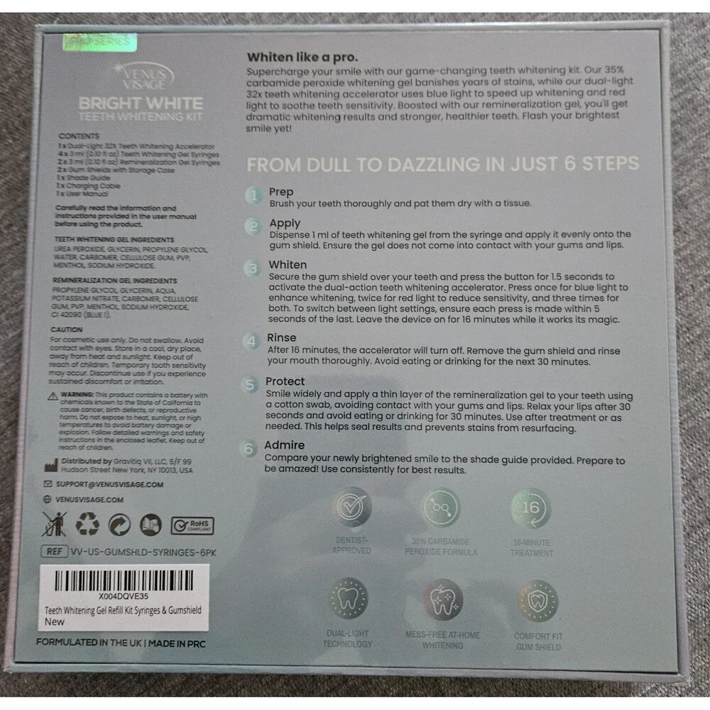 VENUS VISAGE series sealed