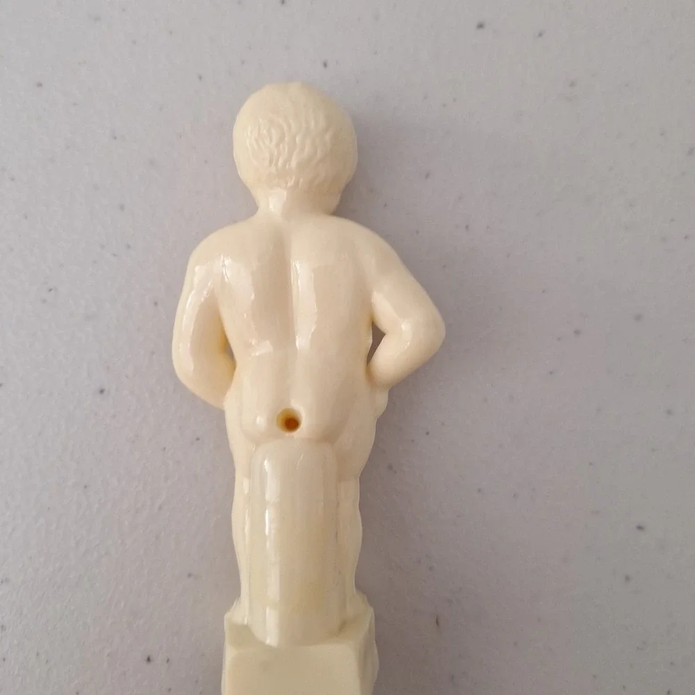 Vintage Bakelite Manneken-Pis Brussels, Belgium Statue Wine Bottle Cork 5