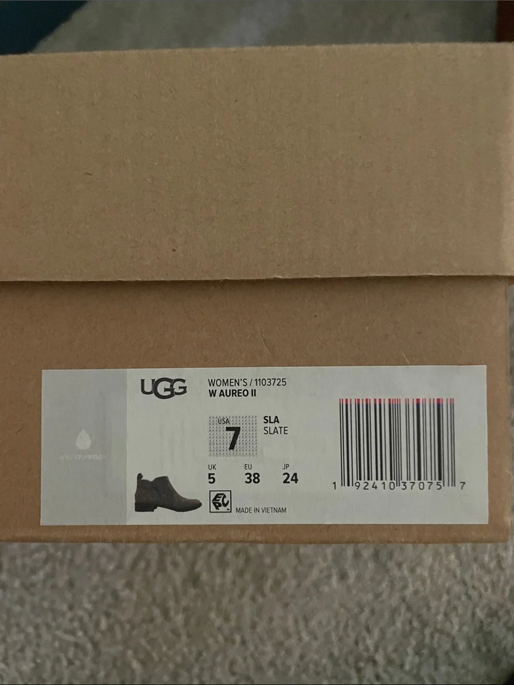 UGG gently worn