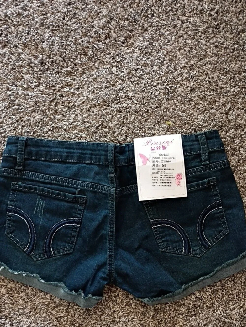 Hollister cuffed denim