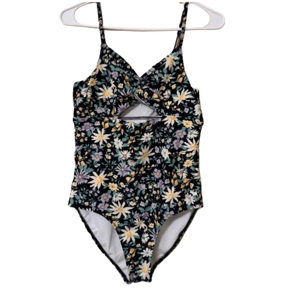 Abercrombie Kids Floral  One-Piece Swimsuit
