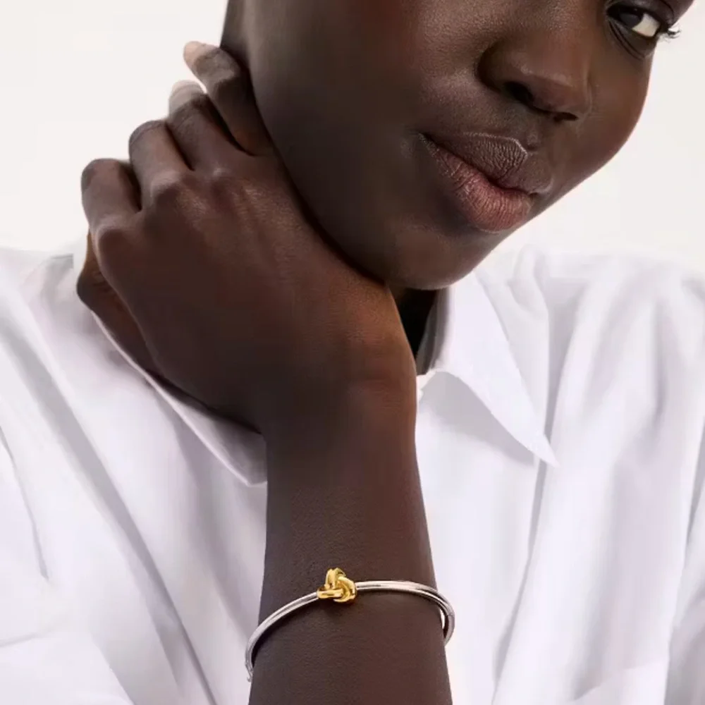 $78 Kate Spade Double Knot Hinged Bangle
