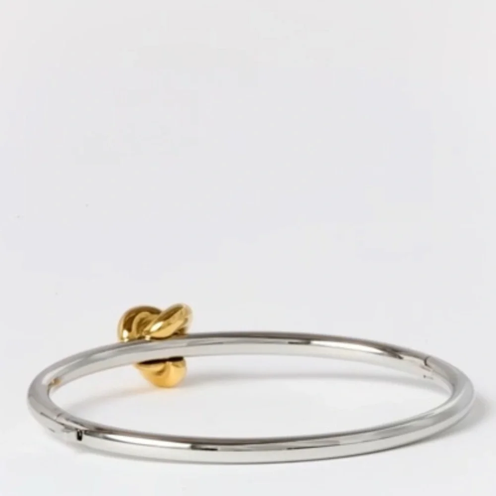 $78 Kate Spade Double Knot Hinged Bangle