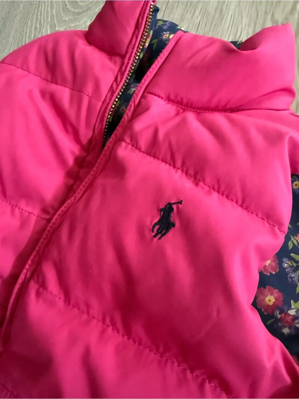 Ralph Lauren vibrant quilted