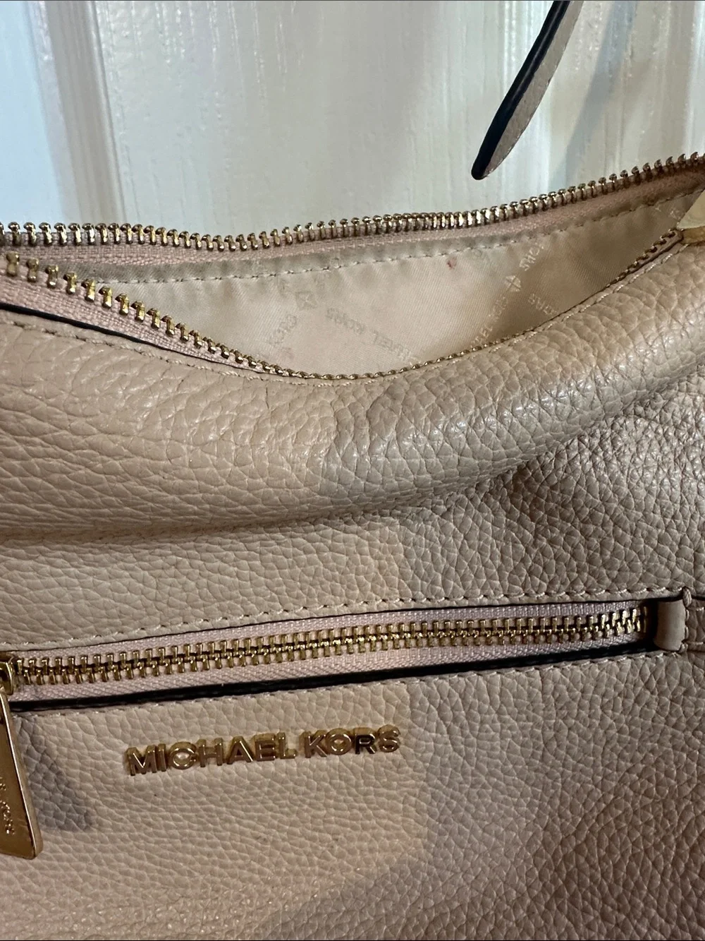 Michael Kors sleek leather