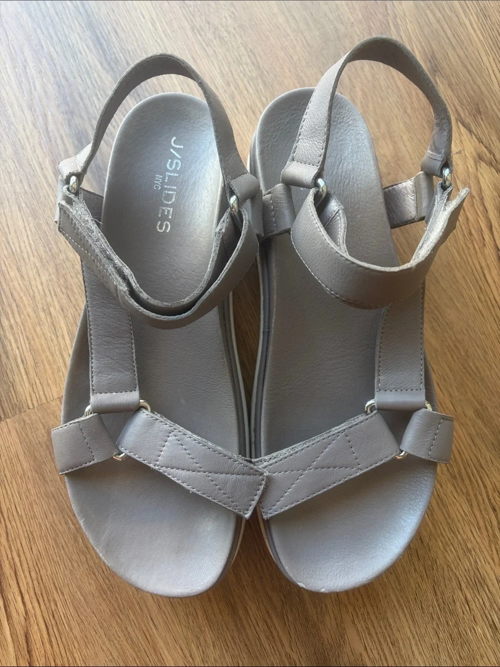 J/SLIDES platform sandals