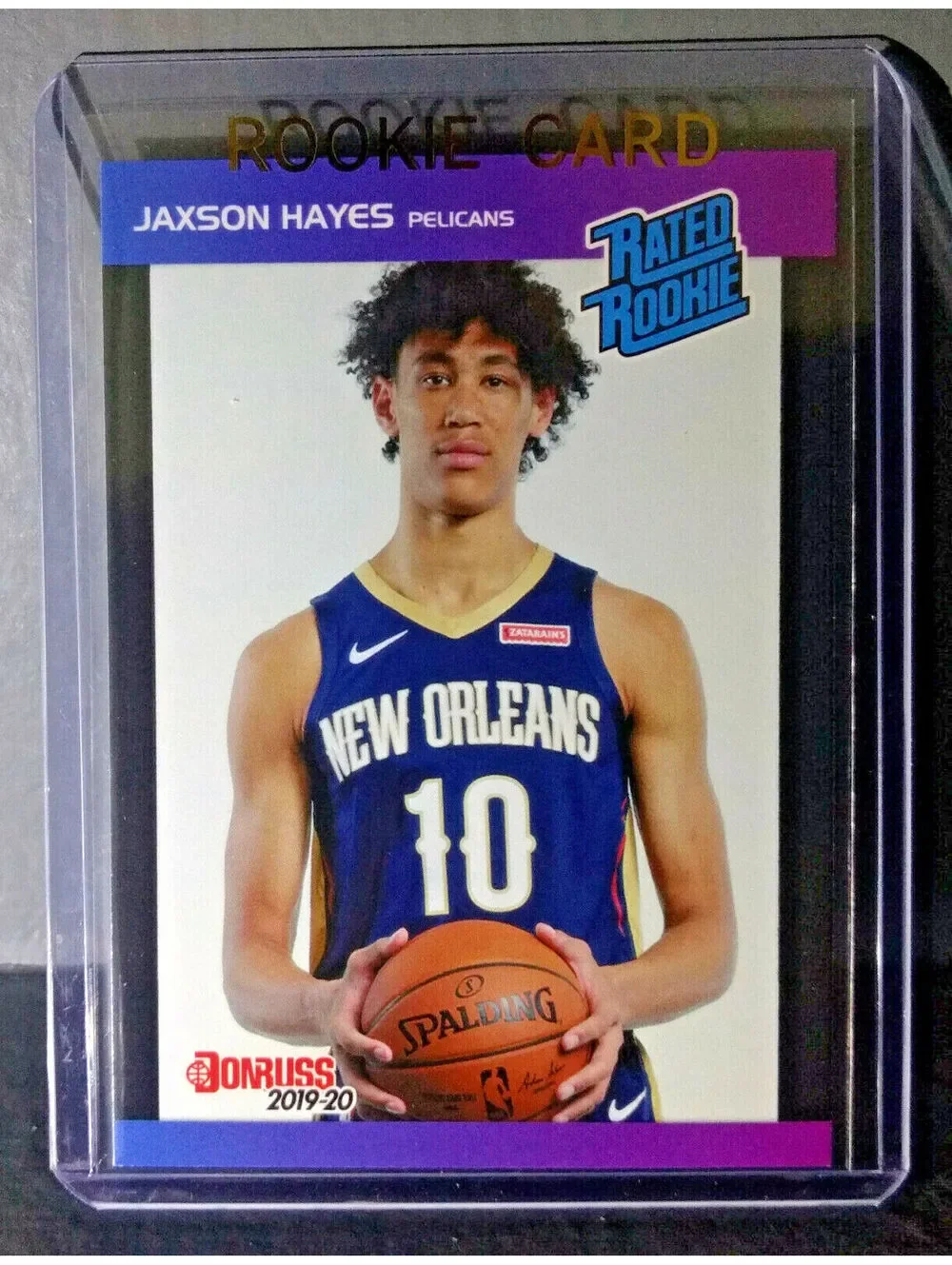 Jaxson Hayes 2019-20 Panini NBA #7 Rated Rookie Retro Card 1/3431