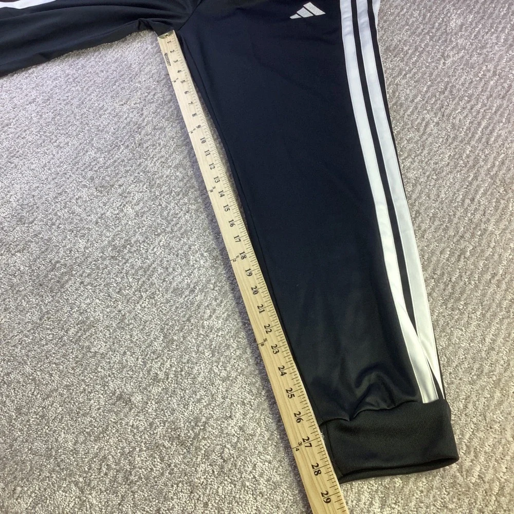 Adidas M 3S TR RT‎ PT Men's Black White Track Pants Joggers Medium NWT