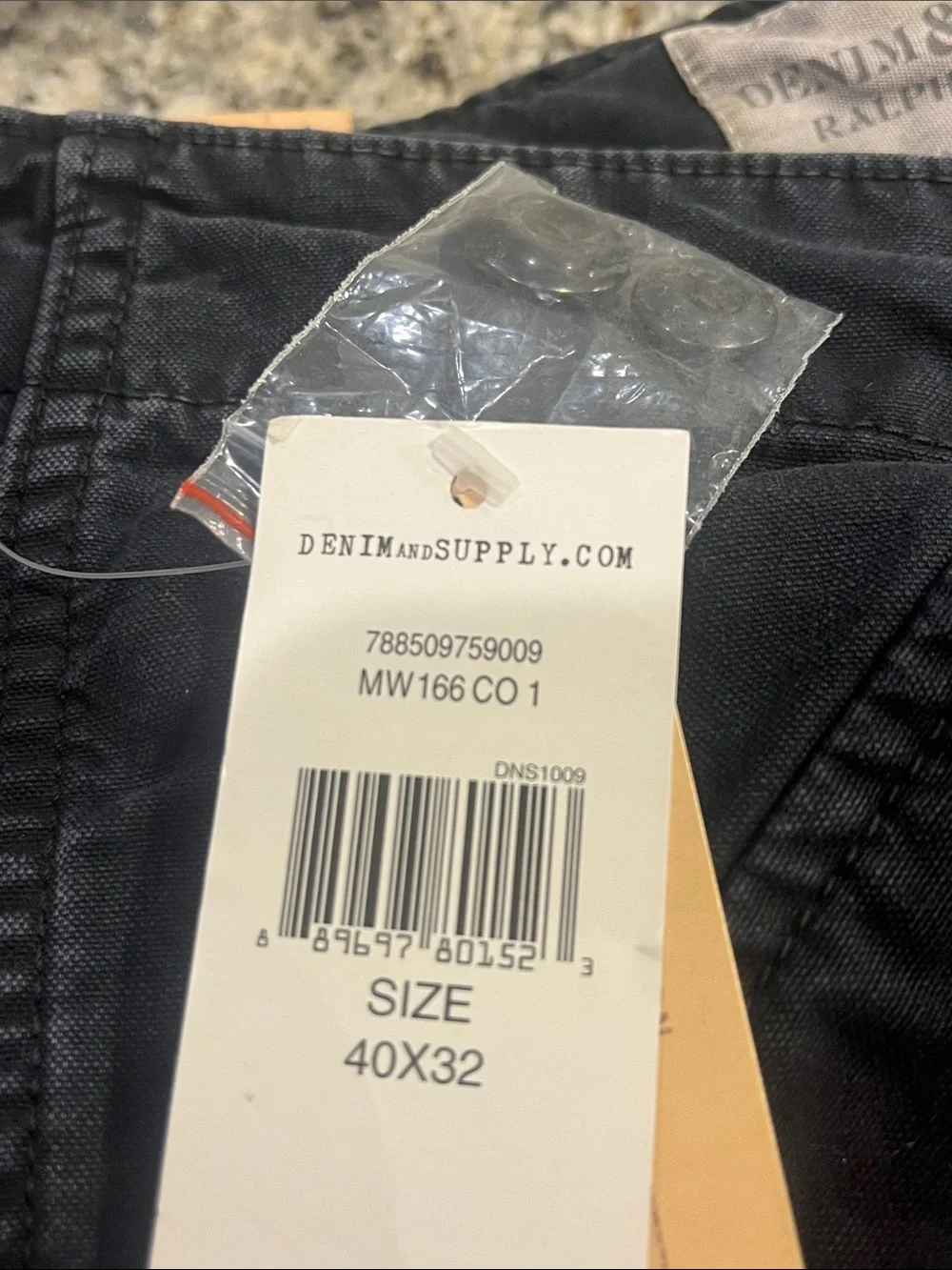 Ralph Lauren Denim & Supply Cargo Pants new blue Mens Size 40x32
