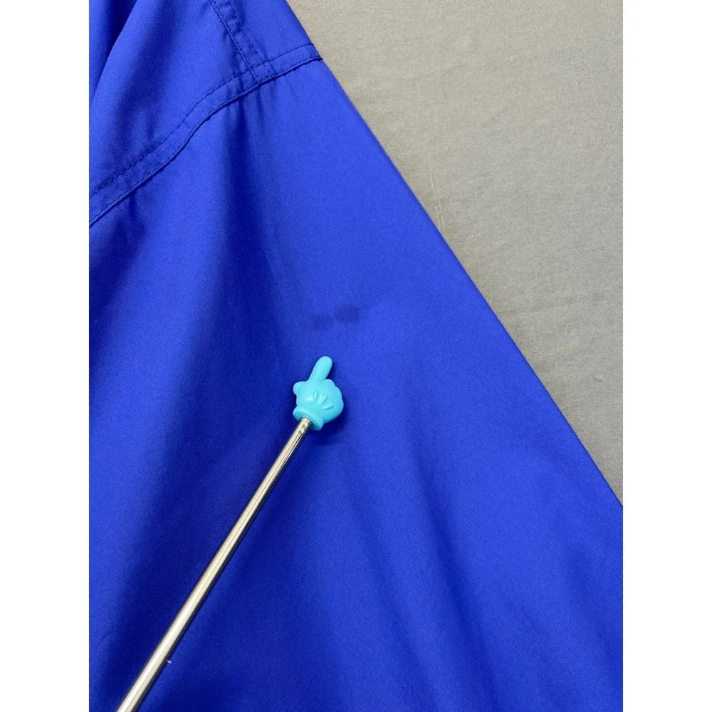 Charles River Windbreaker Jacket Men XL Blue Good Cougar Invitational Aflac Zip