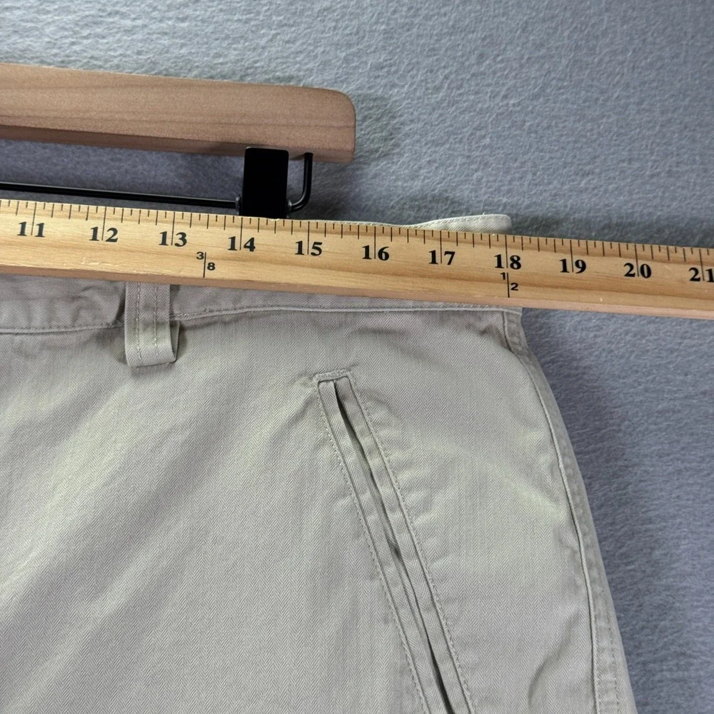 Vintage Gap Cargo Pants Men 36x30 Beige Straight Wide Leg Heavyweight Trendy 90s