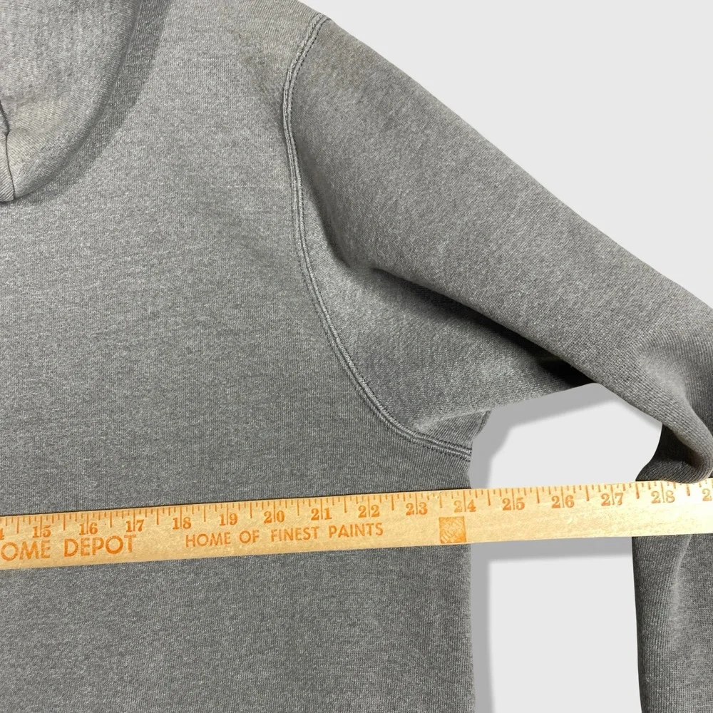 Nike Hoodie Mens Large Gray Vintage Center Swoosh Pullover Sweatshirt Streetwear