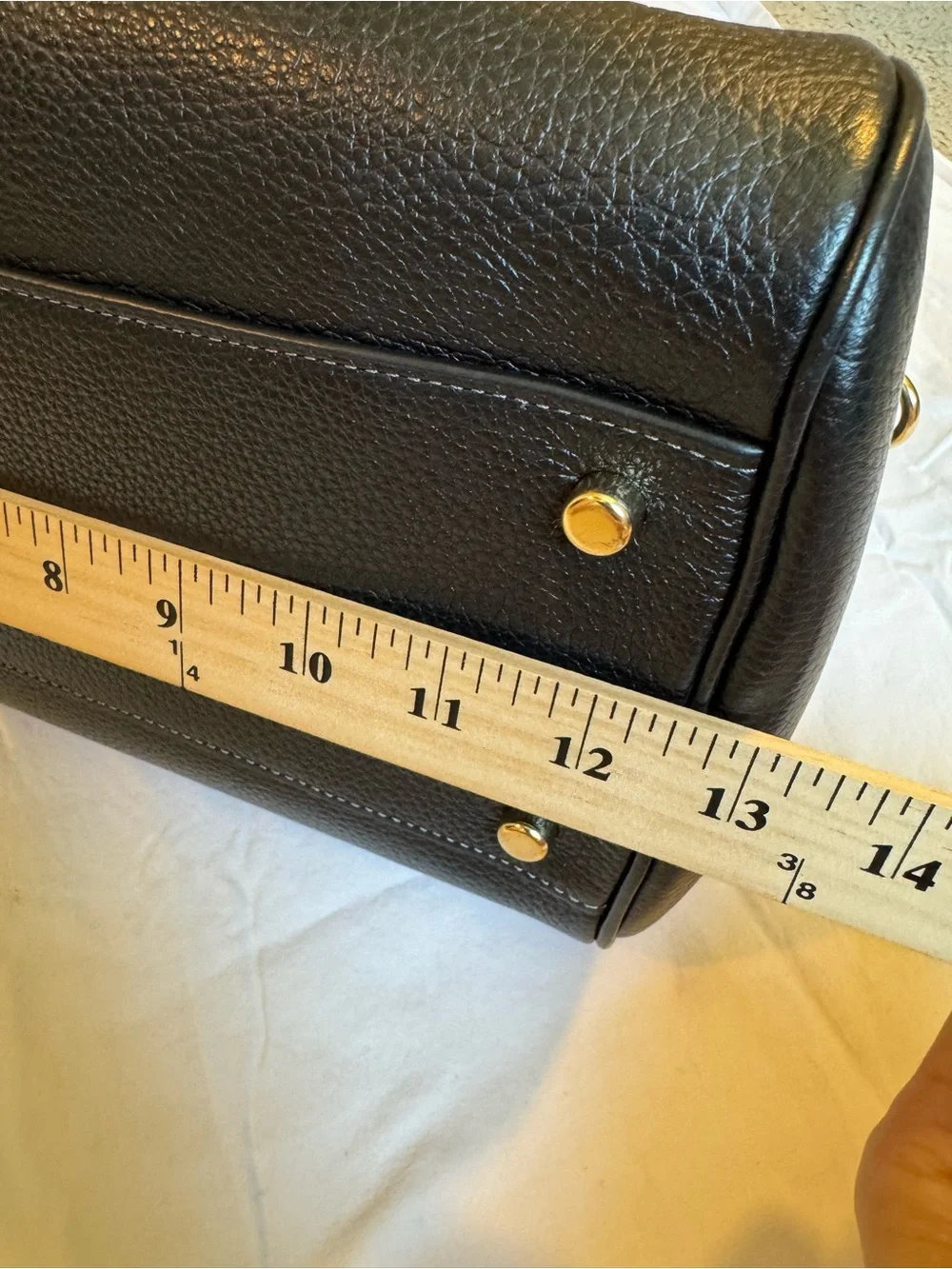 Coach structured satchel