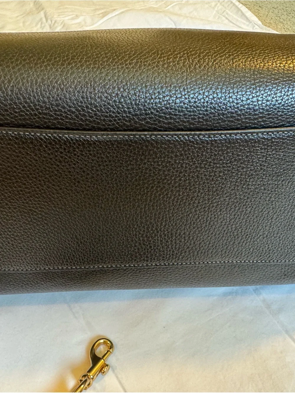 Coach structured satchel