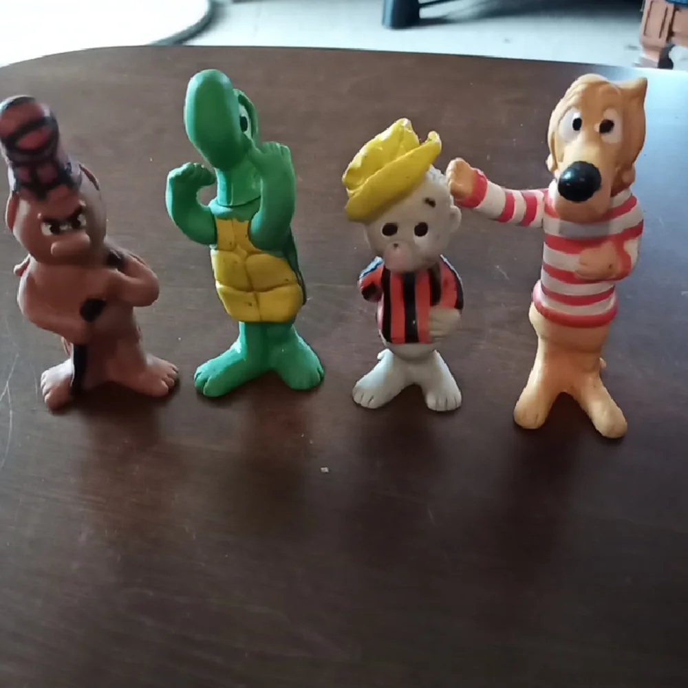 1960s Kelly Pogo Comics Figures Possum Turtle Porky Pine Beauregard Hound DoG