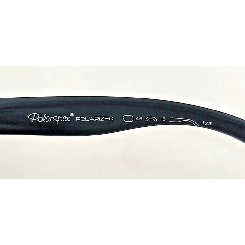 Polarspex Kids Sunglasses Matte Black Frame‎ Mirror Lense 100% UV Protection