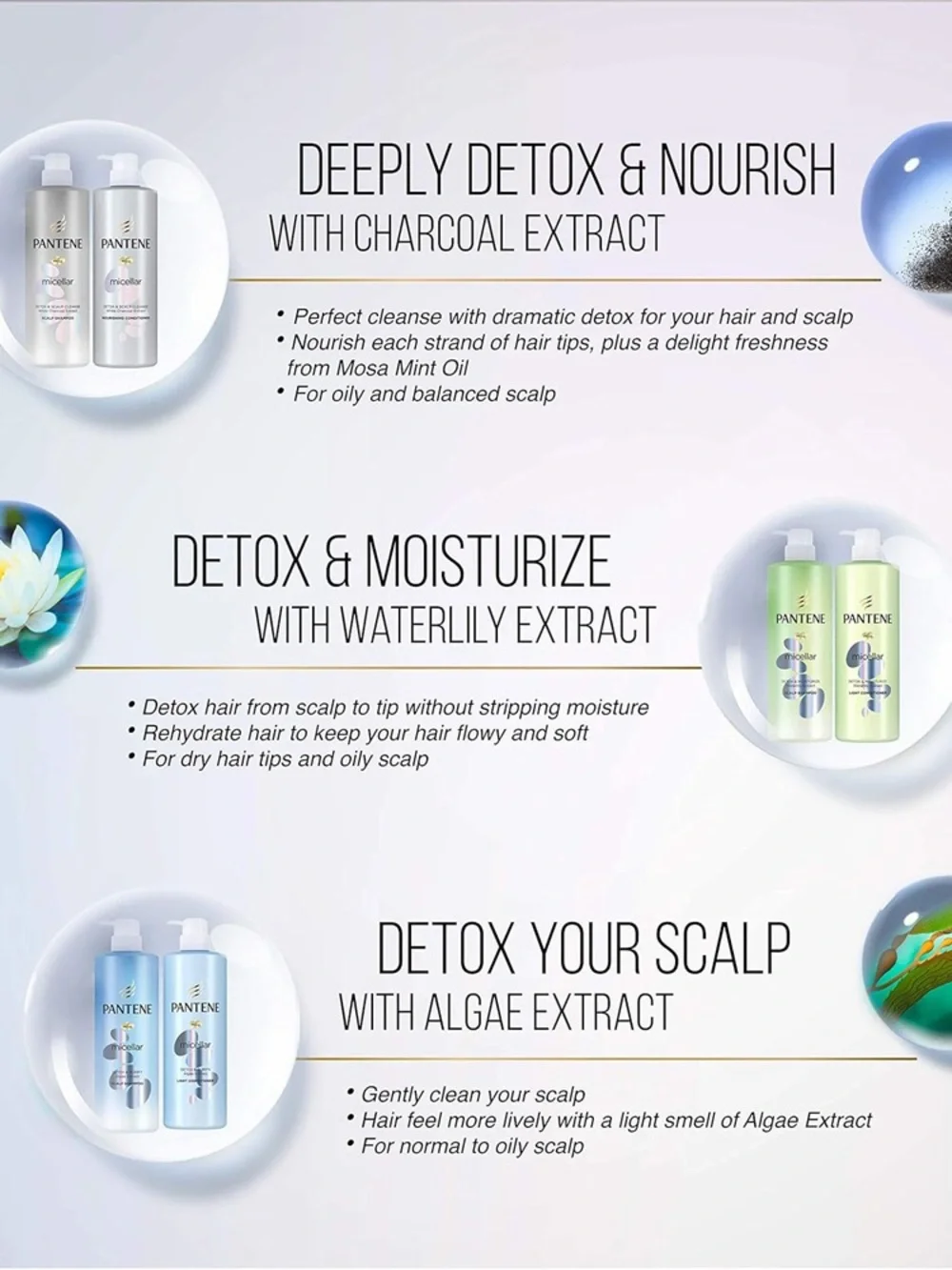 pantene micellar detox