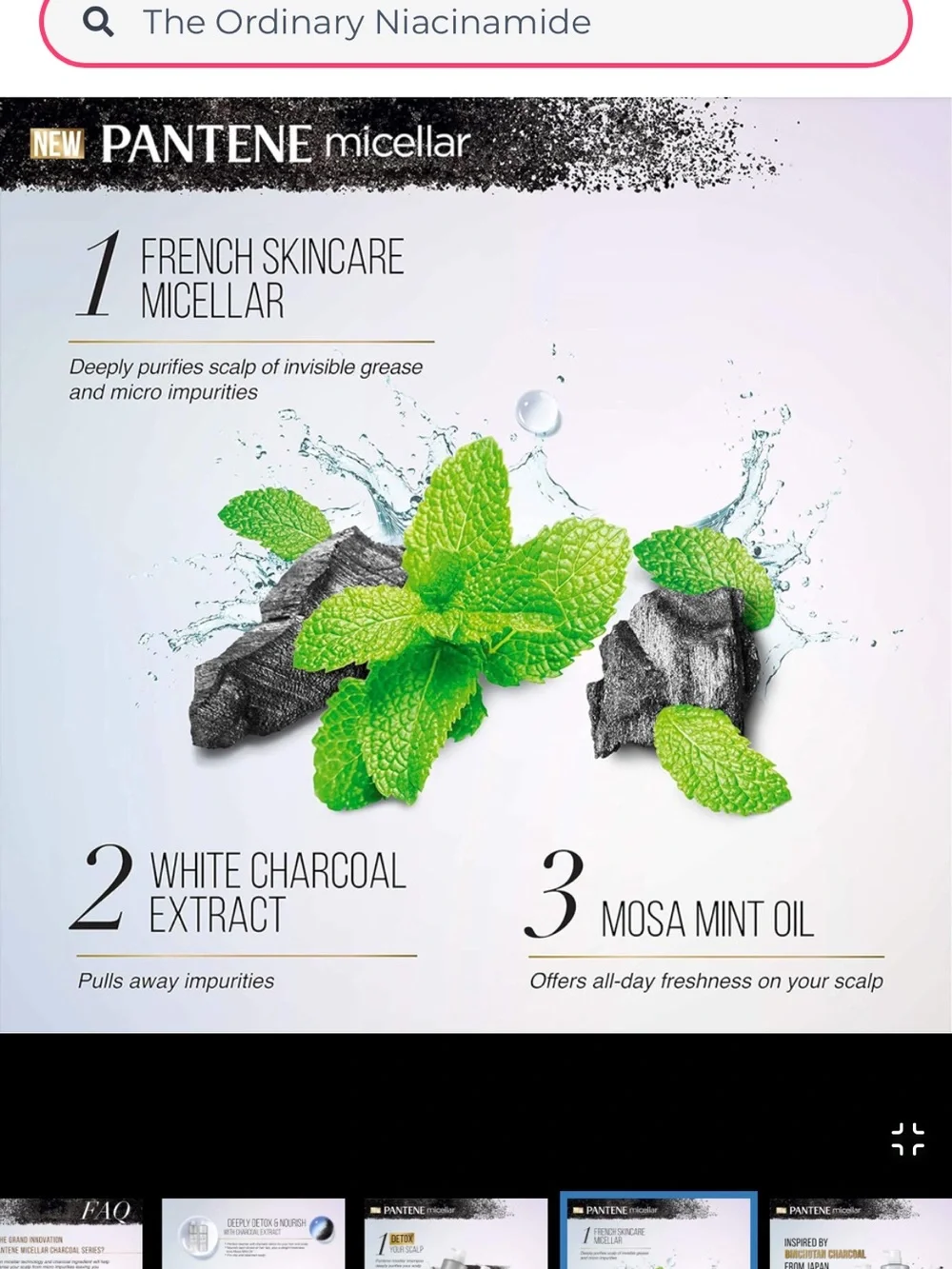 pantene micellar detox