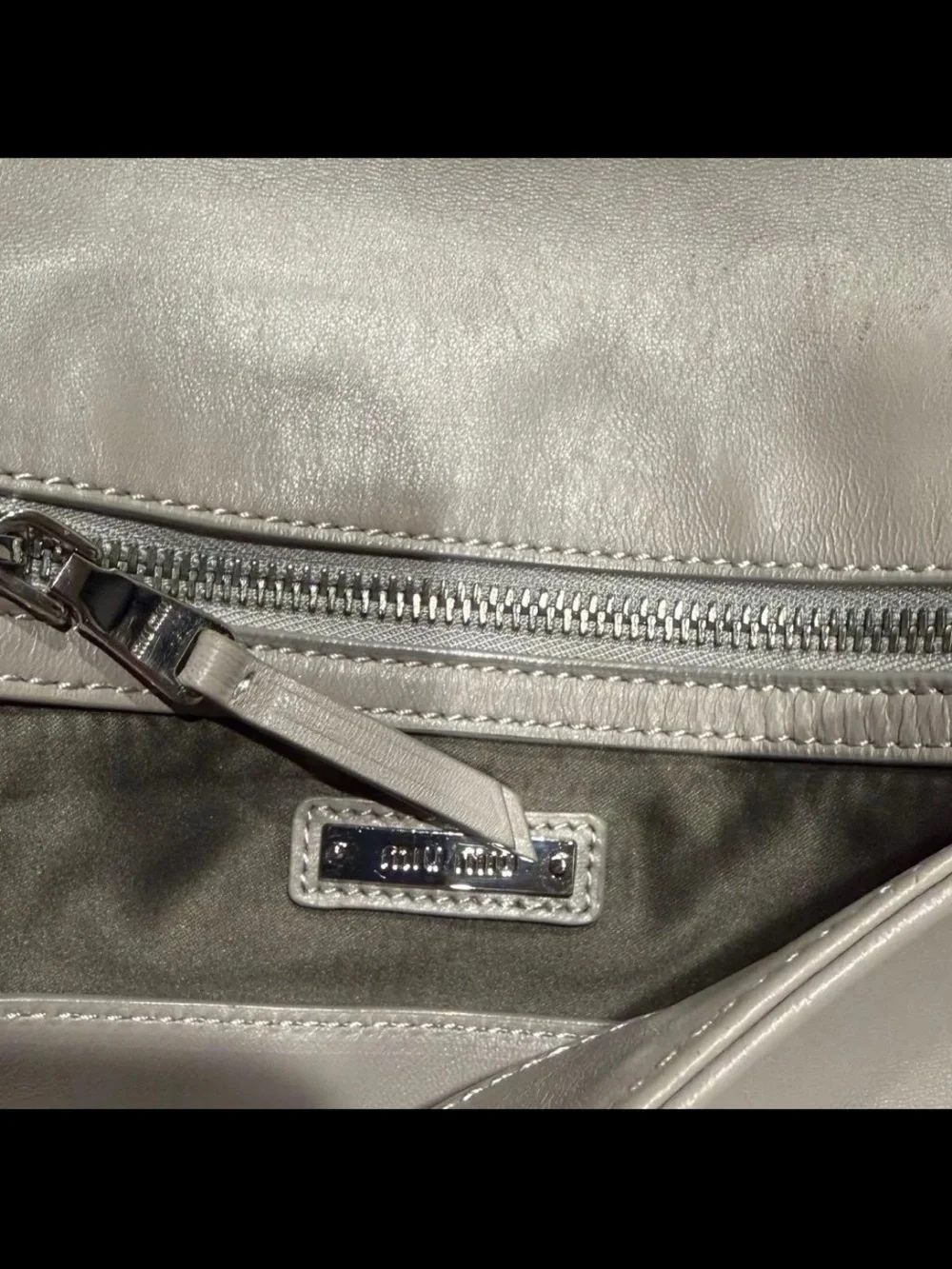 Miu Miu soft quilted