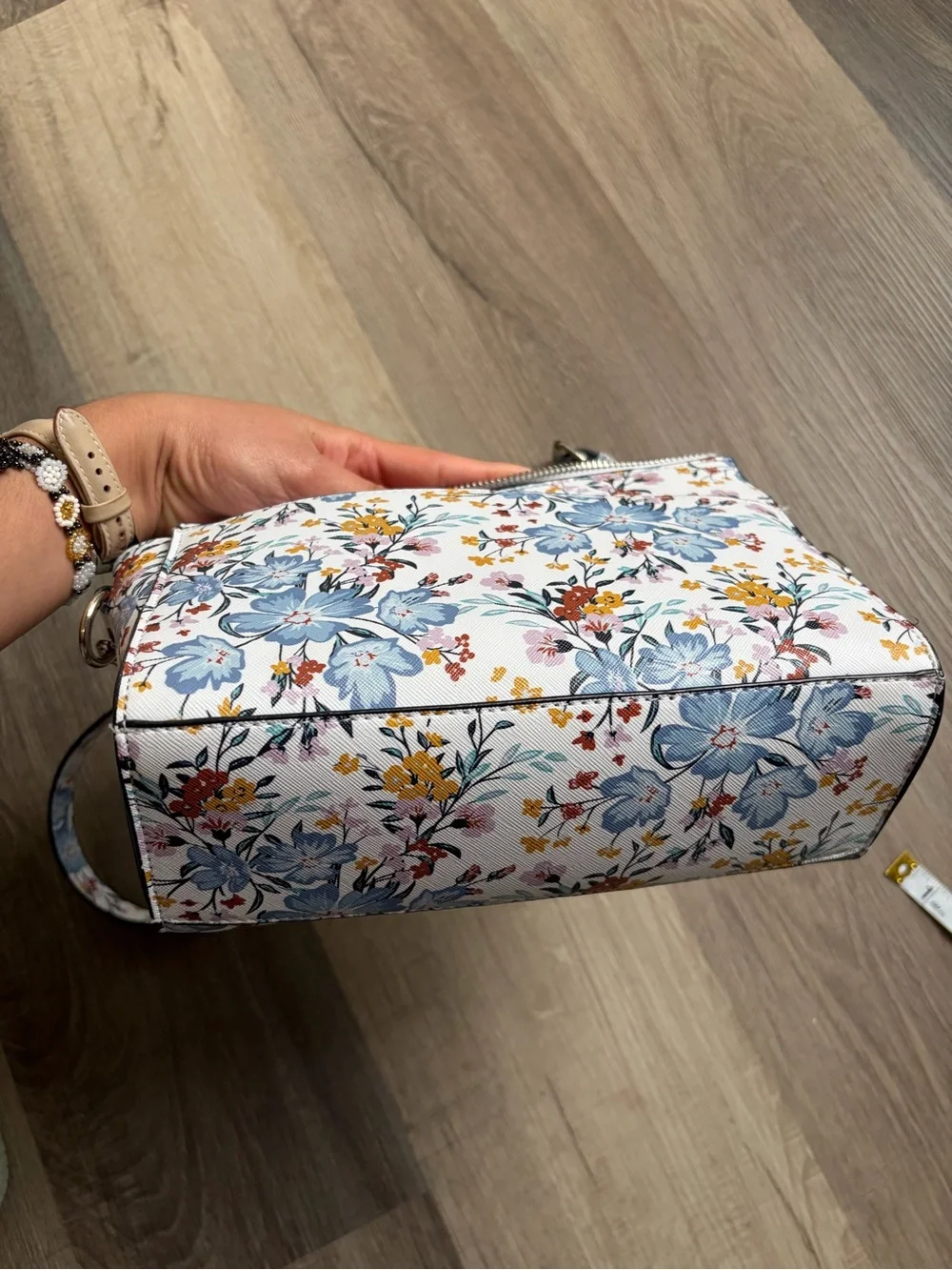 Steve Madden Blue Floral Crossbody