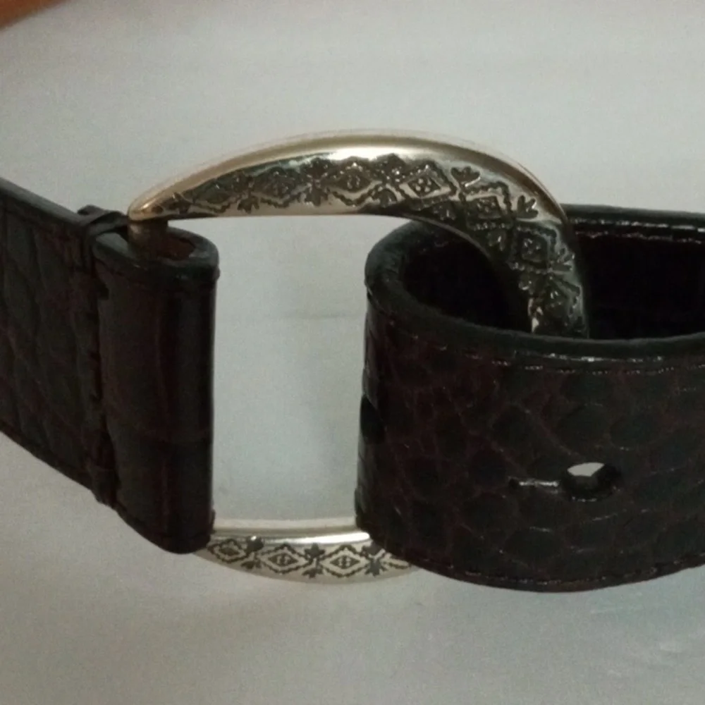 Brighton leather croc