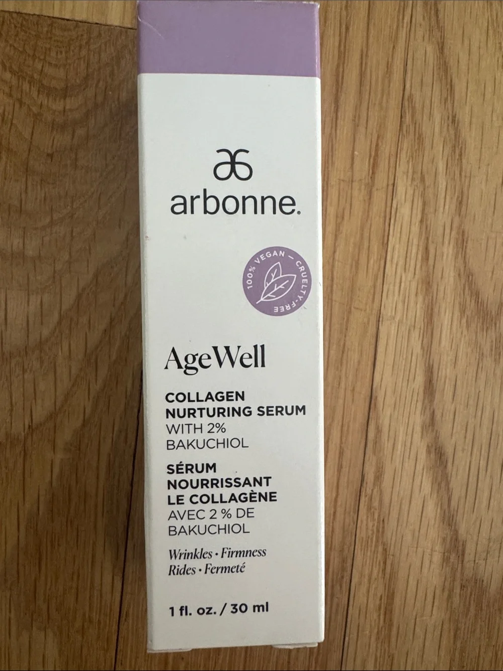 Arbonne Age Well Collagen Nurturing Serum NIB