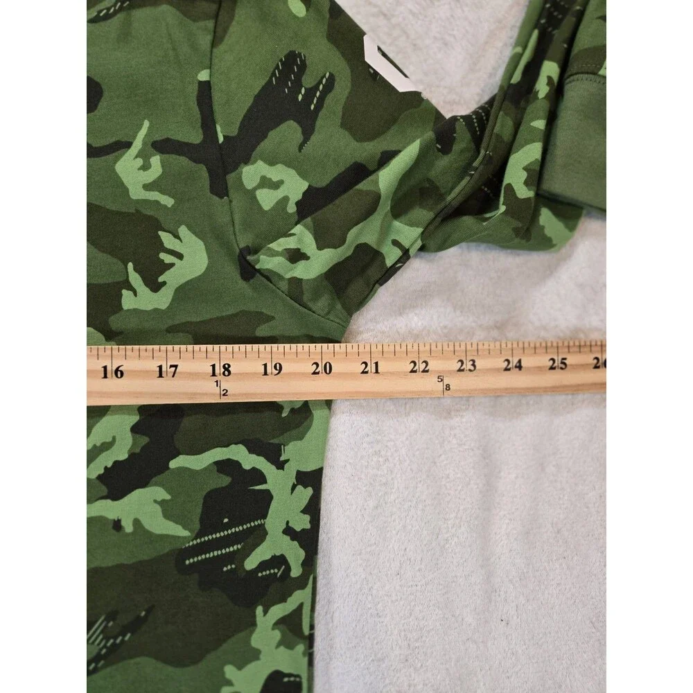 Mens The Nike Tee Oklahoma Sooners Camouflage Long Sleeve T Shirt Medium Green