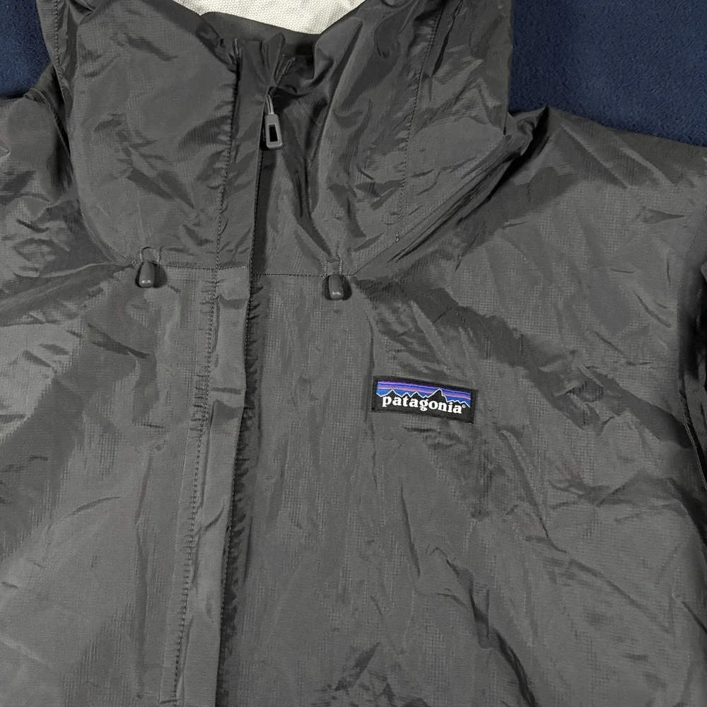 Patagonia Jacket Mens Large Grey Torrentshell 2.5L H2NO Windbreaker Rain Coat