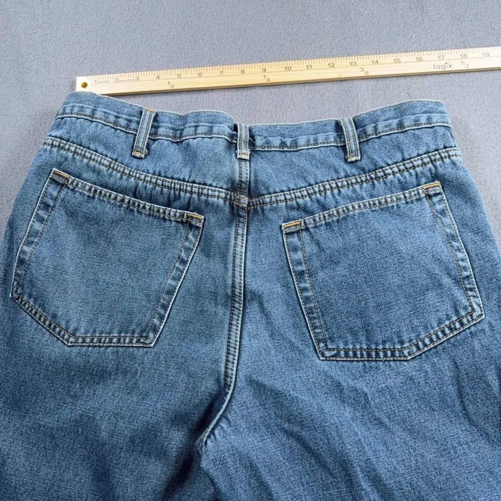 Full Blue Men's Fleece Lined Jeans Outdoor Workwear Denim HB003 Bonded sz 36x32
