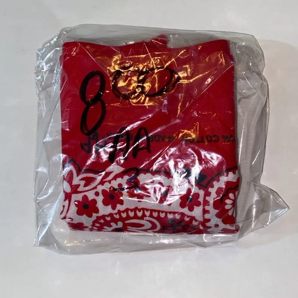 Vintage bold red