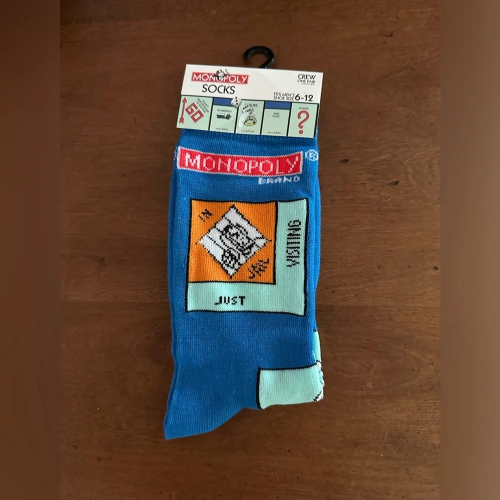 🌵3/$15 Monopoly crew socks ( see description)