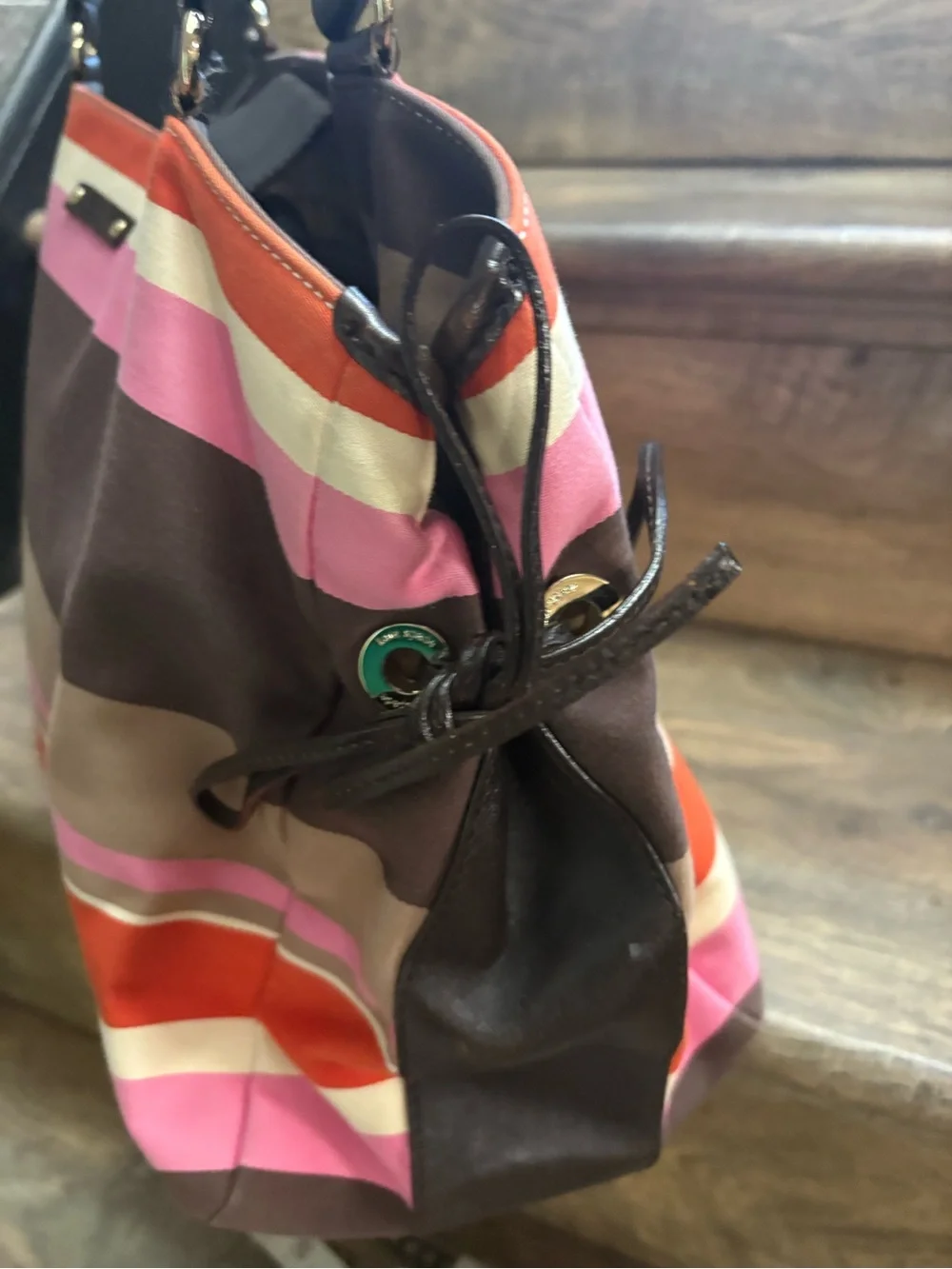 kate spade front stripes easy