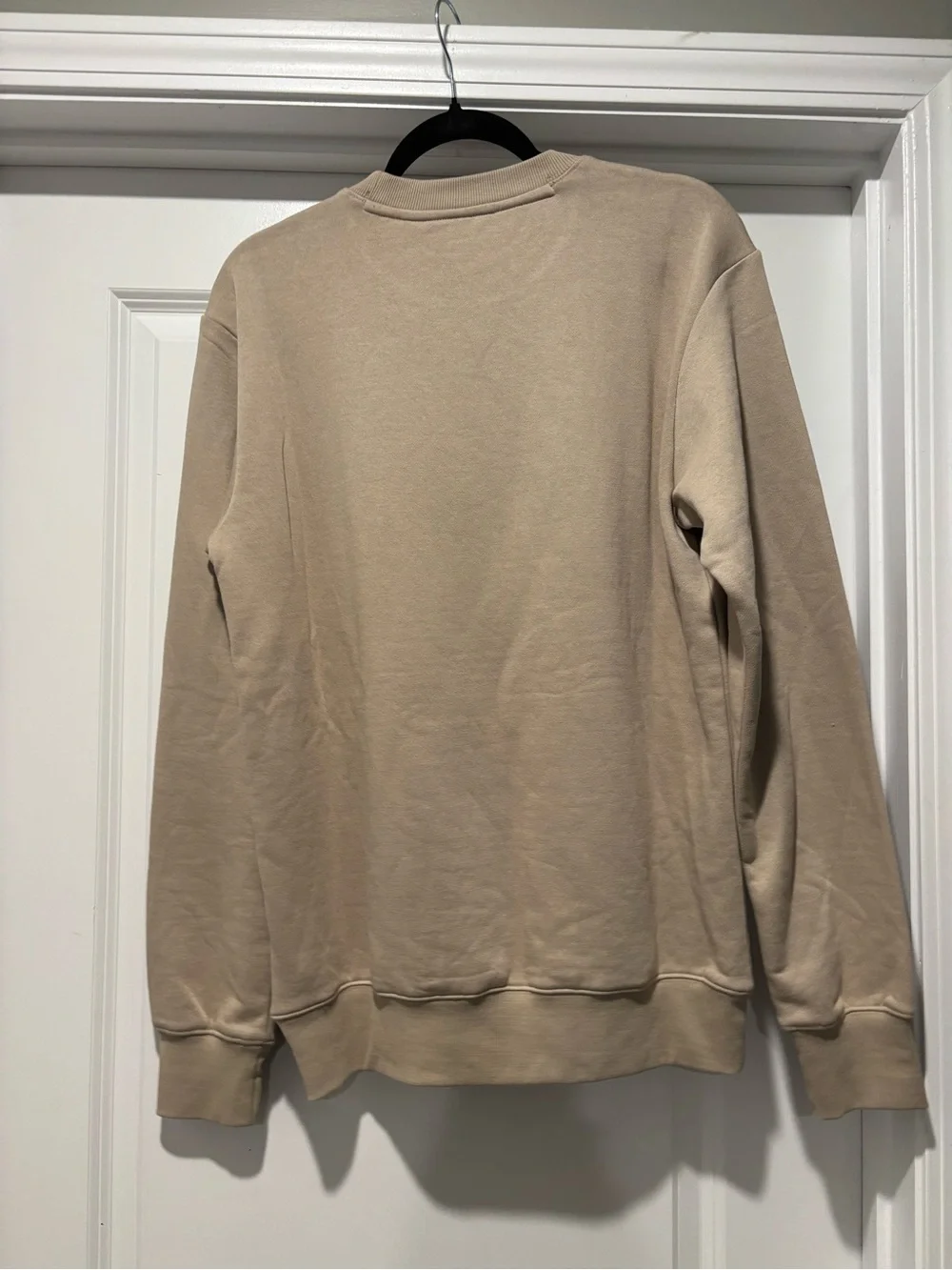 NWT Cotopaxi Icon Crew Sweatshirt-Pebble Men’s Small Cream and Light Blue