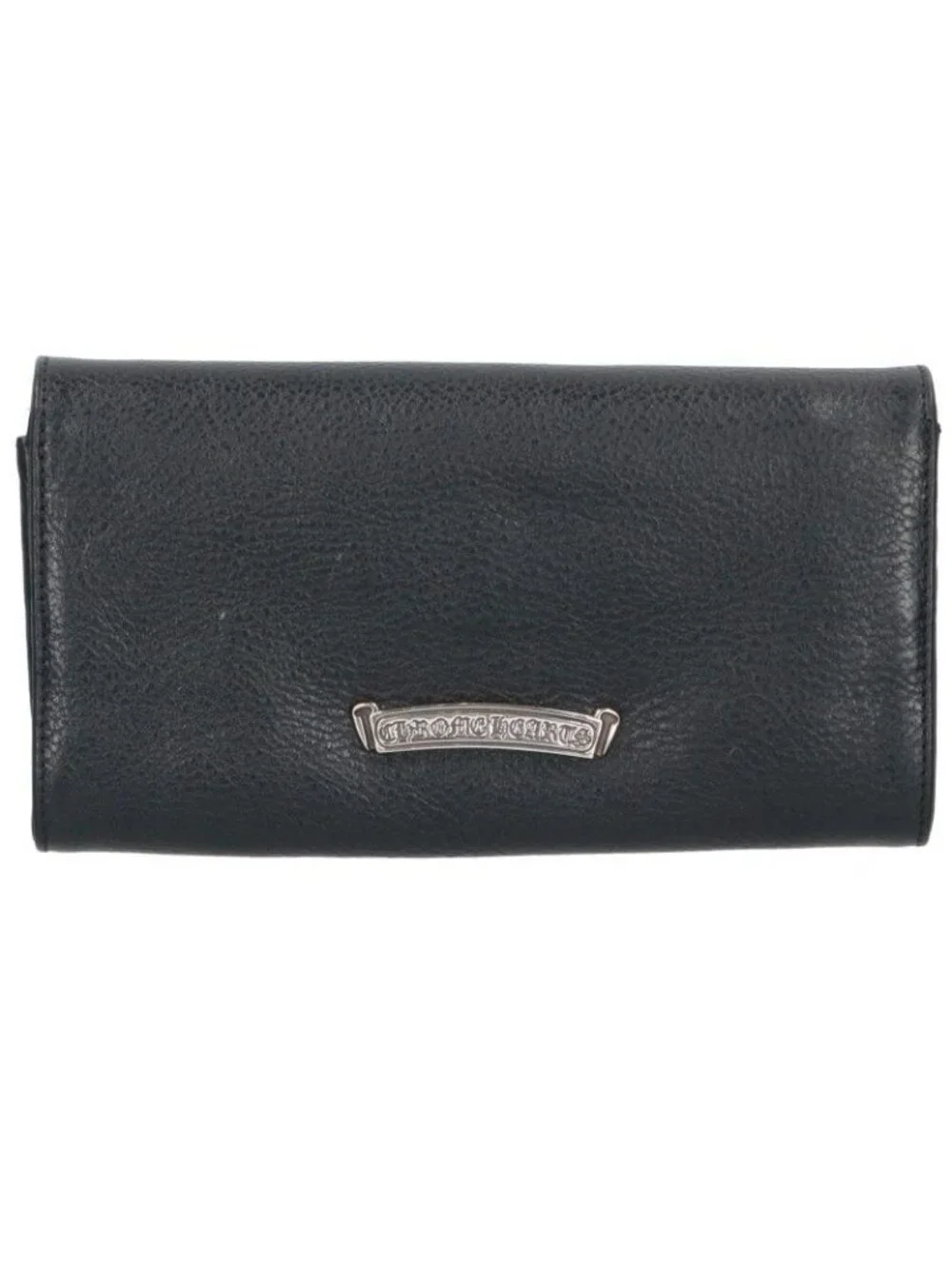 Chrome Hearts Judy Cross Button Leather Wallet
