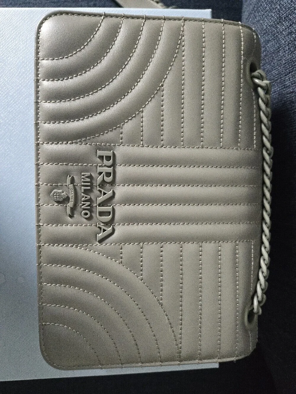 Prada diagramme bag