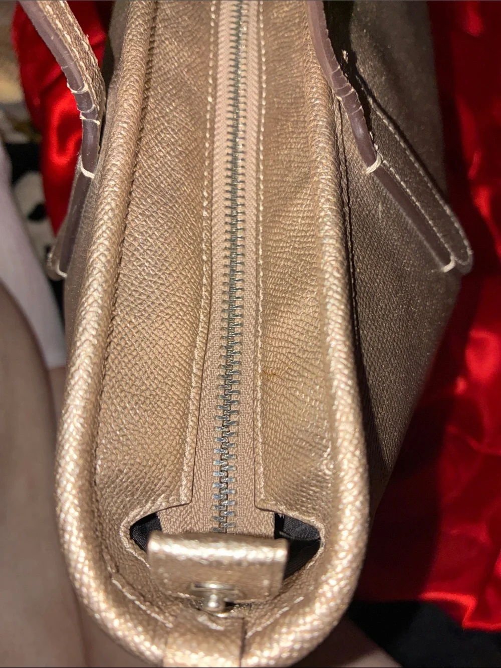 Coach Metallic Rose Gold Tote