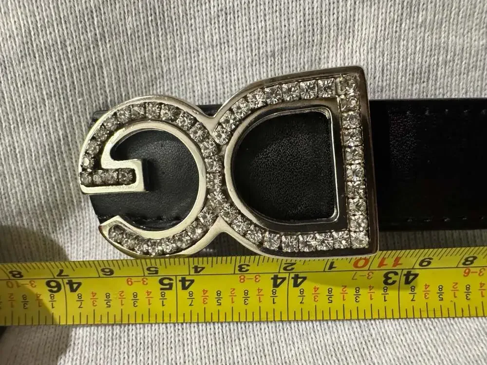 DG black leather