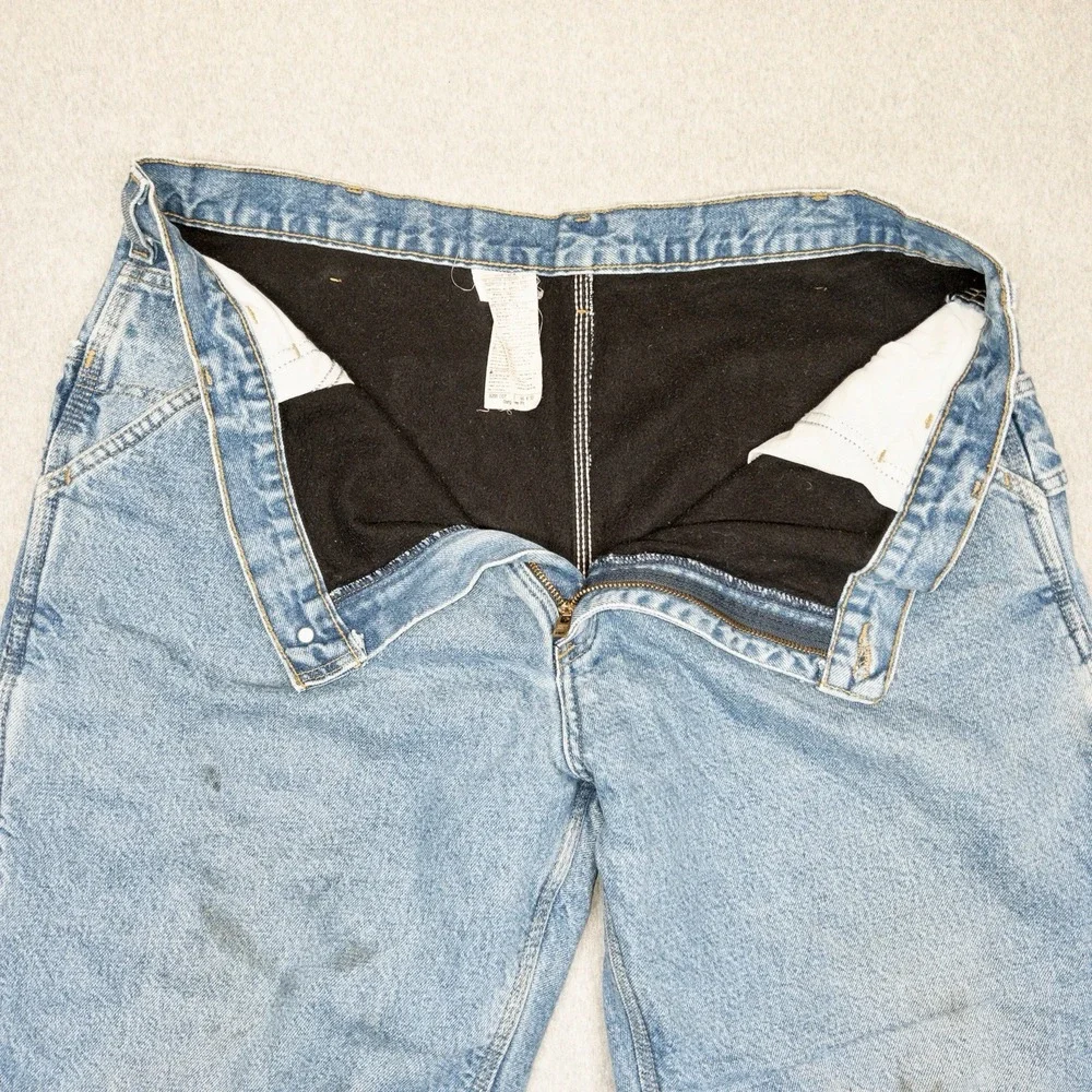 Carhartt B200-DST Fleece Lined Jeans Mens‎ 40x32 Workwear Farming Outdoors Ranch