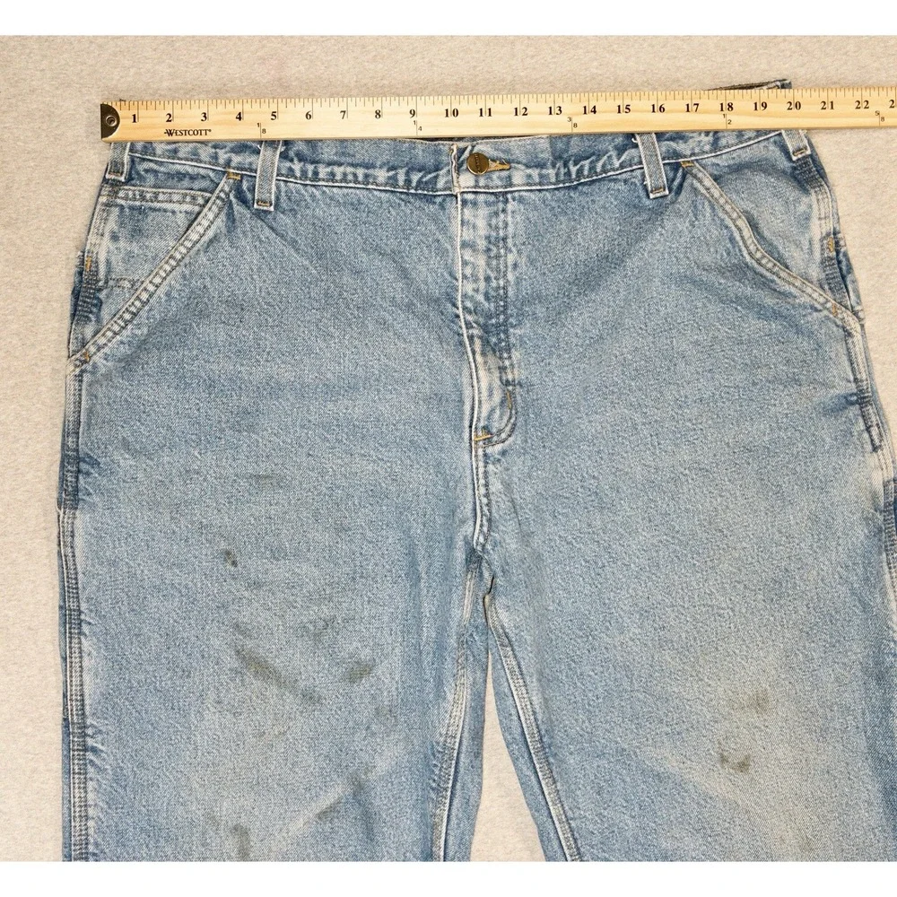 Carhartt B200-DST Fleece Lined Jeans Mens‎ 40x32 Workwear Farming Outdoors Ranch