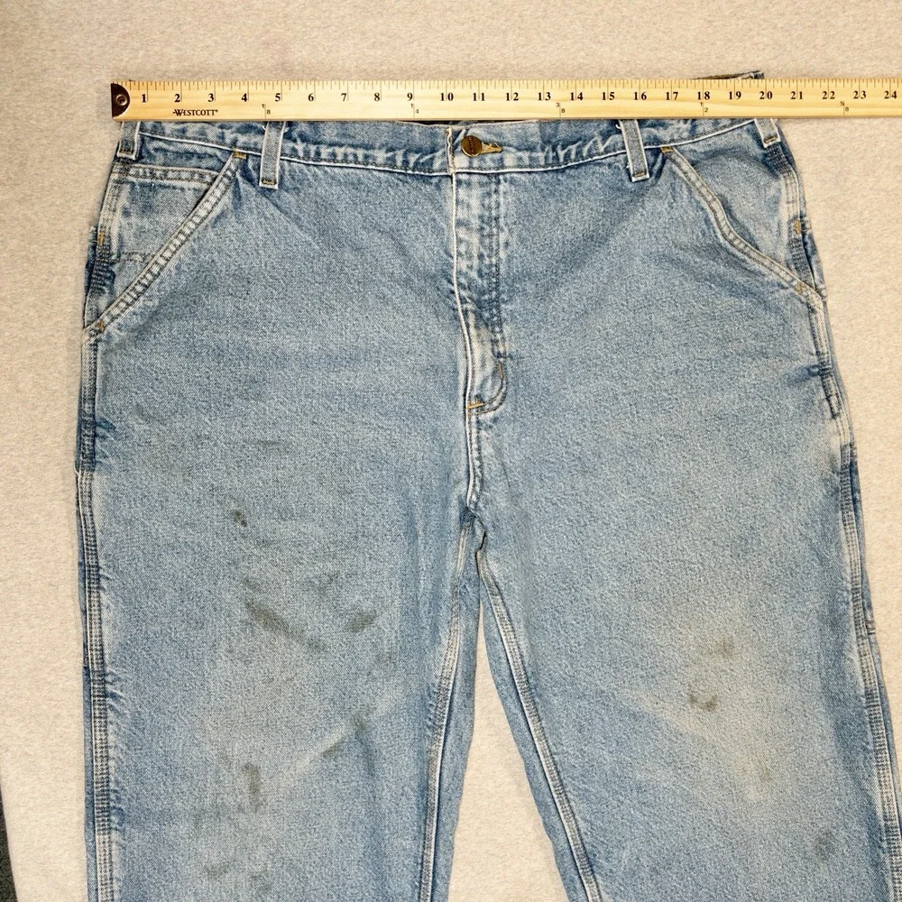 Carhartt B200-DST Fleece Lined Jeans Mens‎ 40x32 Workwear Farming Outdoors Ranch