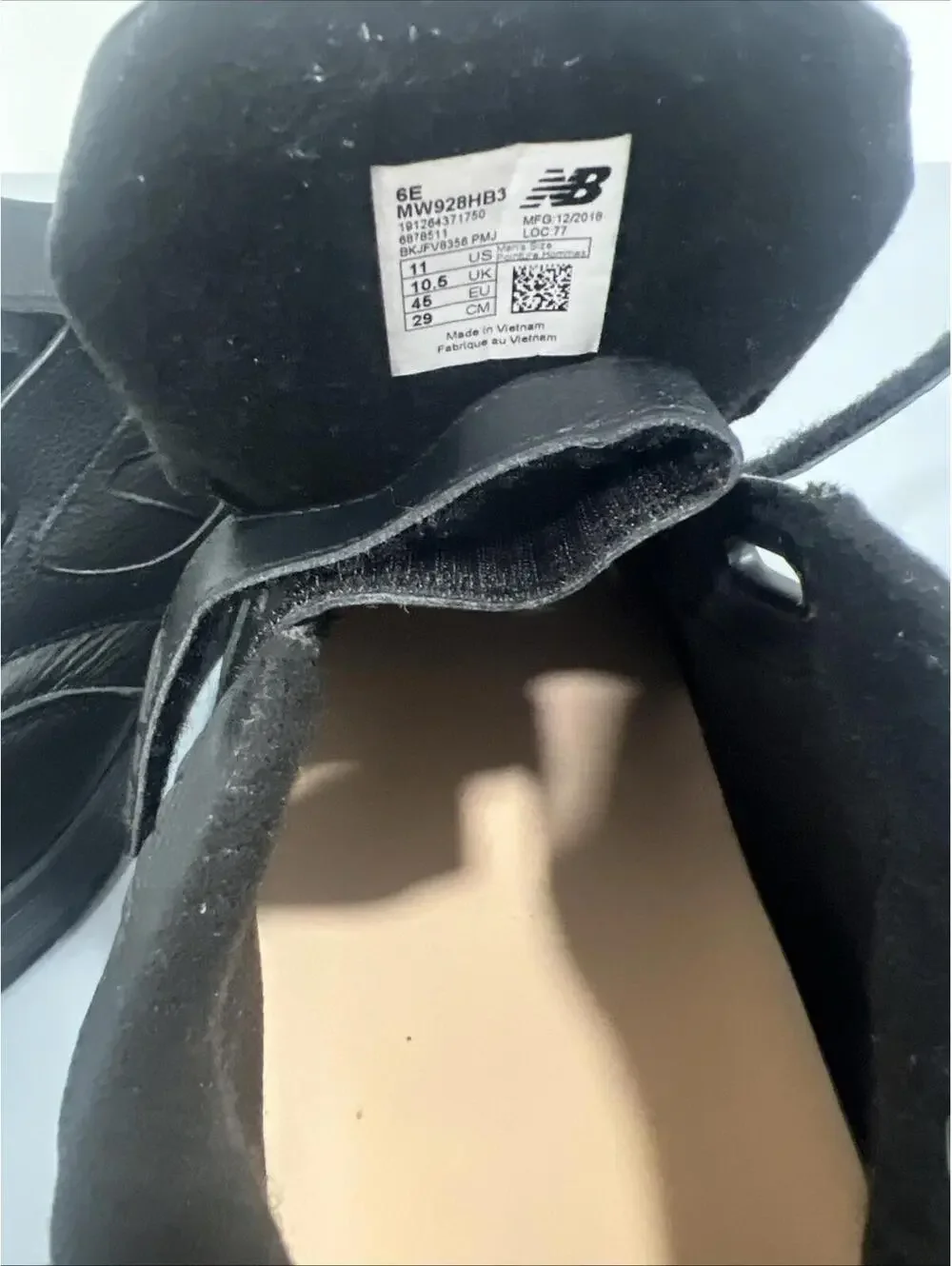 New Balance item details