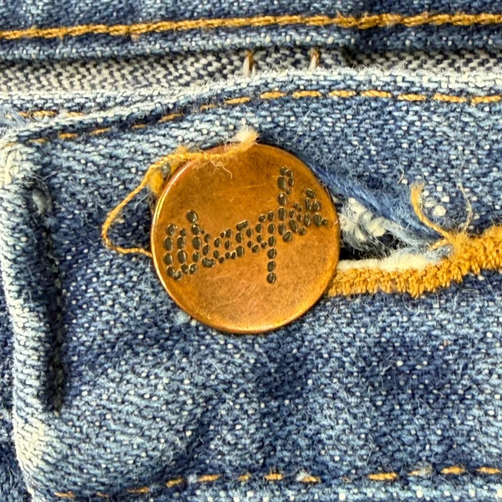 Wrangler Jeans 13MWZ Cowboy Cut Mens 36x32 Blue Denim‎ Western Rodeo Retro Work