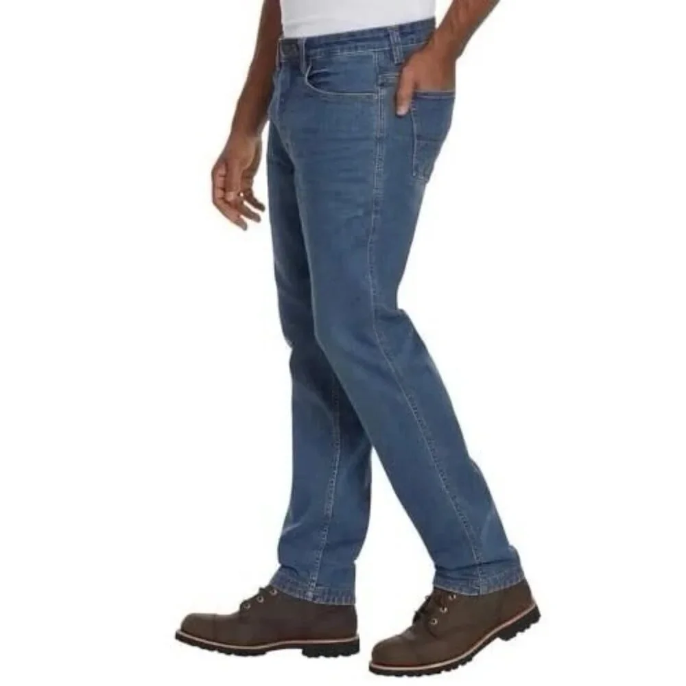Kirkland Signature Men's 36x29 Straight Fit Comfort Stretch Jeans Blue N0245