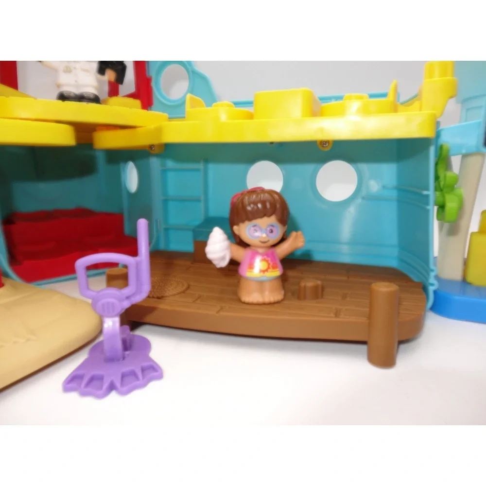 Fisher-Price‎ Little People Everyday Adventures Airport & Travel Friend Ship Set