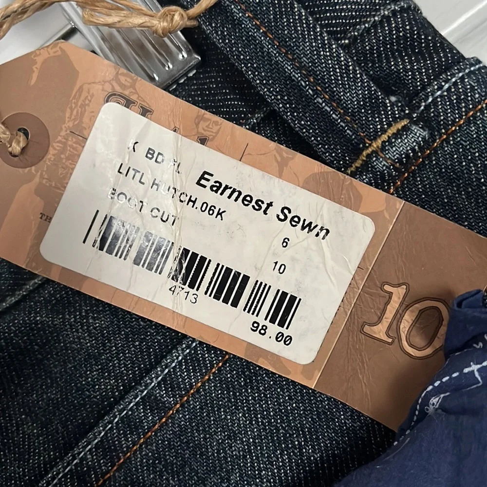 Earnest Sewn new tags