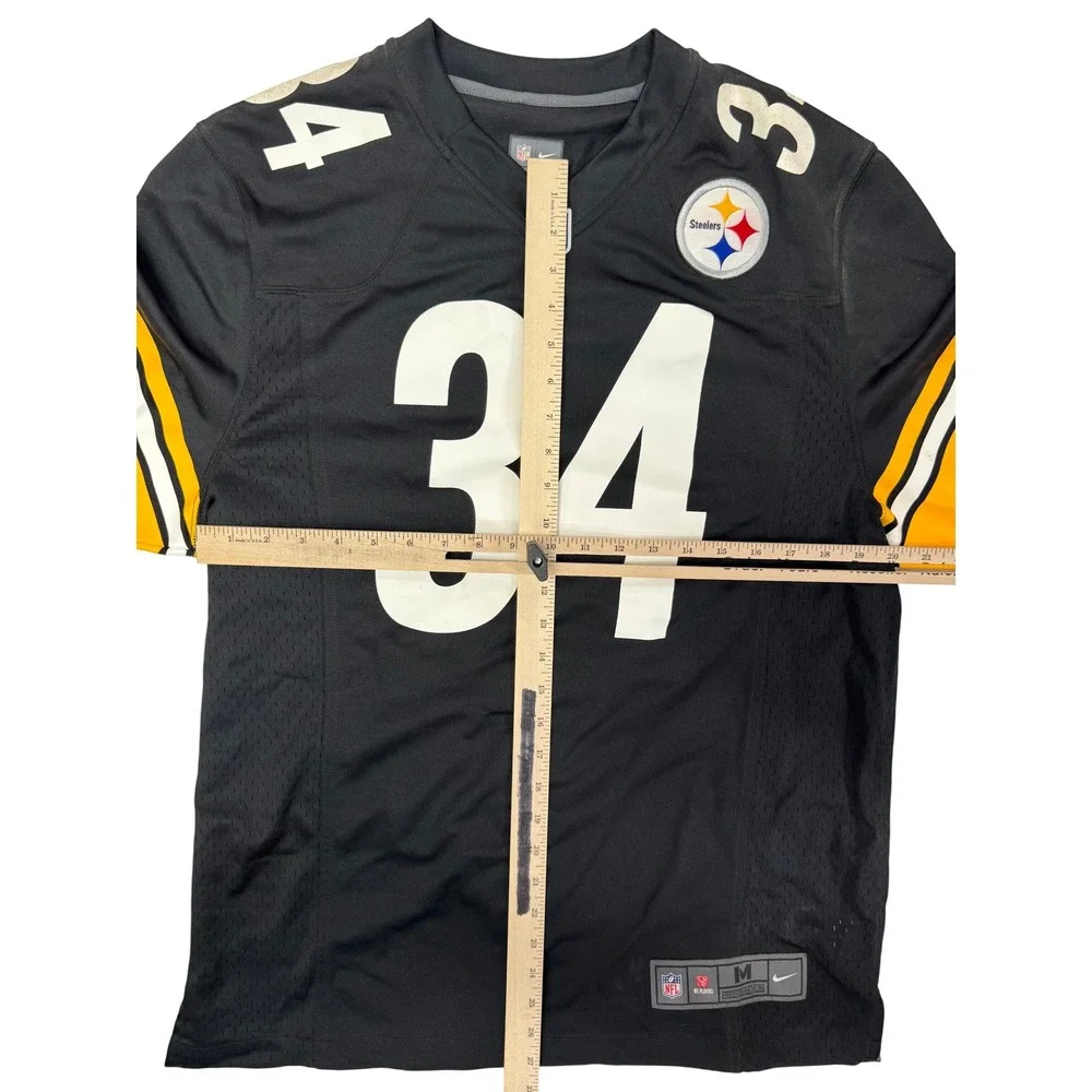 Nike Pittsburgh Steelers Rashard Mendenhall 34 Jersey Mens Medium Black